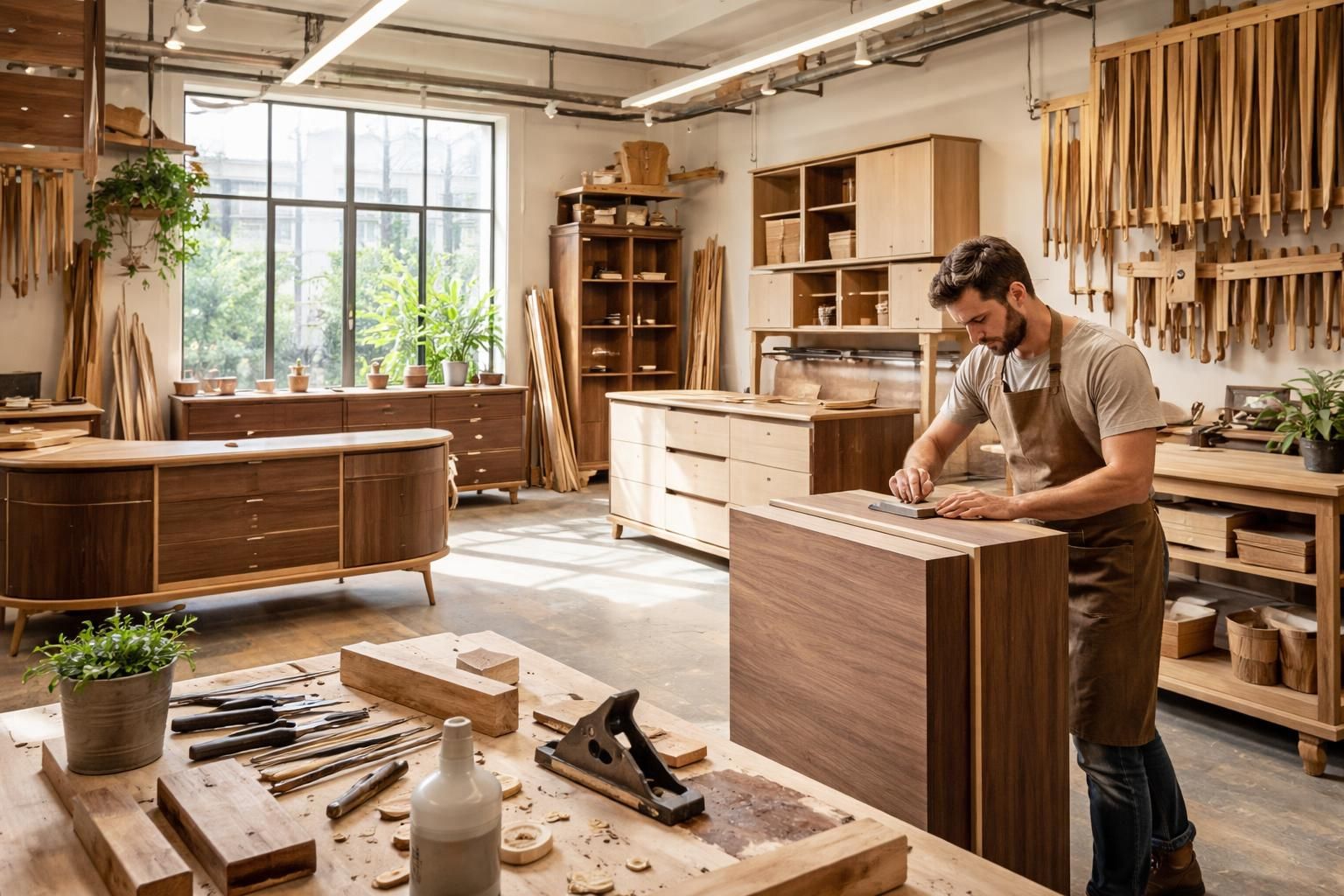 découvrez un artisan ébéniste à lyon, expert en réalisations haut de gamme sur mesure, pour sublimer vos projets d'aménagement et de mobilier unique.